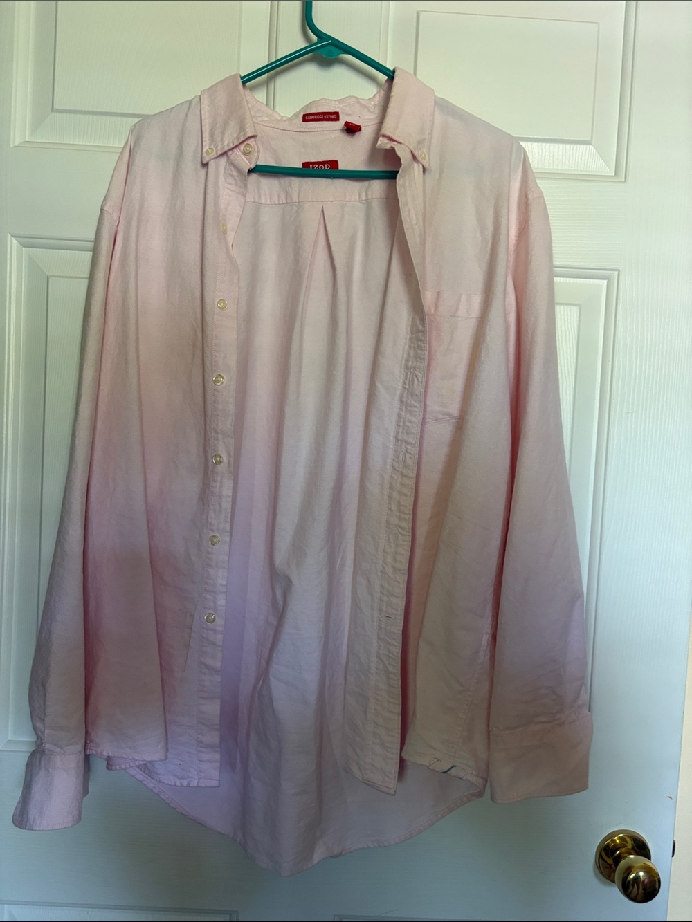 Light pink oversized button down - Picture 2 of 5